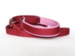 Leine zum Überziehen - Bordeauxrot-Rosa