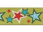 Stars lime - 20 mm