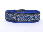 Blue Flames - Breite ca. 3,2 cm incl. Lederunterfütterung