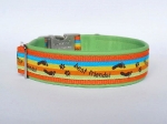best friends - mit satiniertem Aluklickverschluss - Breite ca. 3,2 cm (incl. Leder)