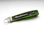 Schlüsselanhänger Obedience - ca. 15 cm zzgl. Metallöse und Schlüsselring