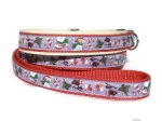 Halsband-Leinen-Set JUL lila