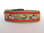 Winterfun grün - Breite ca. 3,2 cm incl. Leder