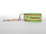 Clickerarmband Obedience lime
