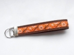 Sakura orange - Länge ca. 15 cm zzgl. Metallöse und Schlüsselring
