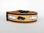Hütehund - Breite ca. 3,2 cm incl. Lederunterfütterung