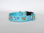 Dogz türkis - Breite 2 cm (Welpenhalsband)