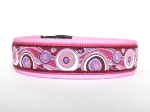 Crazy Circles Plum - Breite incl. Lederunterfütterung ca. 3,2 cm