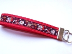 Schlüsselanhänger Winterfun red-brown - ca. 15 cm zzgl. Metallöse und Schlüsselring