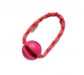 Mystery-Ball pink mit Band (PPM-Seil Candy Stick) - Balldurchmesser 6,6 cm