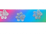 Rainbow-Paws (Ripsband) - 22 mm