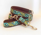 Halsband-Leinen-Set Crazy Circles