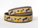 Flat-Jagdhund - Breite ca. 3,2 cm (incl. Leder)