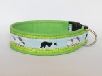 Border Collie - Breite ca. 3,2 cm (incl. Leder)