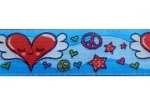 Angel Hearts blau - 20 mm
