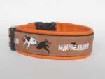 Mäusejäger braun - Breite ca. 3,2 cm incl. Leder