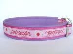 Lila Prinzessin (Zugstopp) - Breite ca. 2,7 cm (incl. Leder)