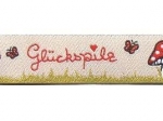 Glückspilz beige - 15 mm