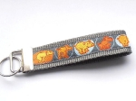 Schlüsselanhänger Dogs-Poop grau - ca. 11,5 cm zzgl. Metallöse und Schlüsselring