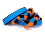 Agility-Zergelleine blau-schwarz-neonorange
