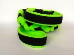 Agility-Zergelleine schwarz-neongrün