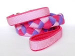Agility-Zergelleine rosa-pink-flieder - mit Airmesh-Unterfütterung