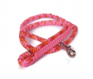 Hollandleine teilgeflochten Candy Stick-pink