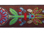 Pinwheel schoko-rot-blau - 24 mm