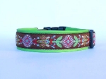 Halsband Apfel-Pinweel - Breite ca. 3,2 incl. Lederunterfütterung