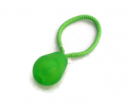 Mojo-Ball bzw. -ei - Größe M (Höhe ca. 9 cm) in grün mit Band
