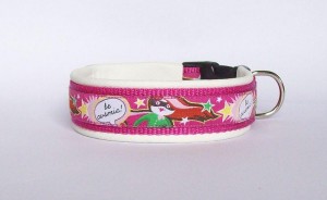 Halsband Supergirl - Breite incl. Lederunterfütterung ca. 2,7 cm